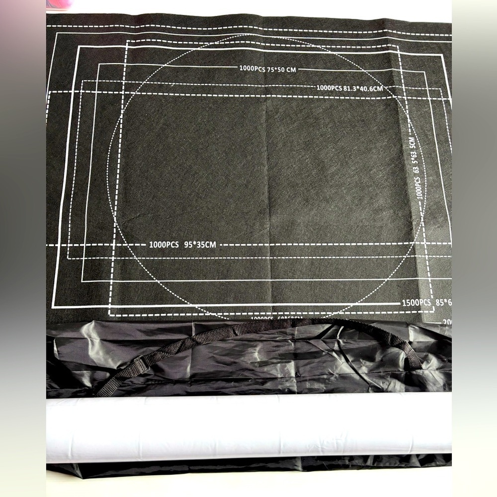 Puzzle Roll Up Mat for Jigsaw Puzzles 1000 Pieces